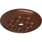 Ekena Millwork Spiral Ceiling Medallion (Fits Canopies up to 4"), Hand-Painted Copper Penny, 25 1/4"OD x 4"ID x 2"P CM25SPCPS - alternate 4